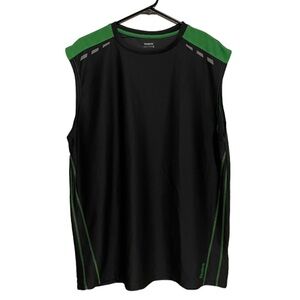 Reebok Green and Gray Workout Tank Men’s XL